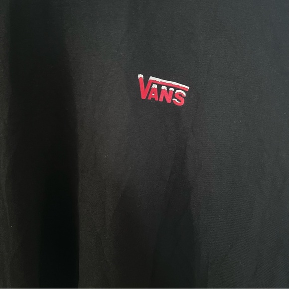 Vans Grim Reaper 'Tree Lot' Christmas Theme Graphic Crop T-Shirt |Size Large| - Picture 4 of 7